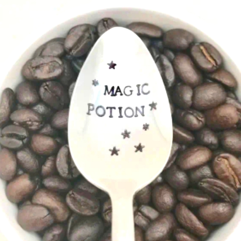 Set of 2 witchy long spoons